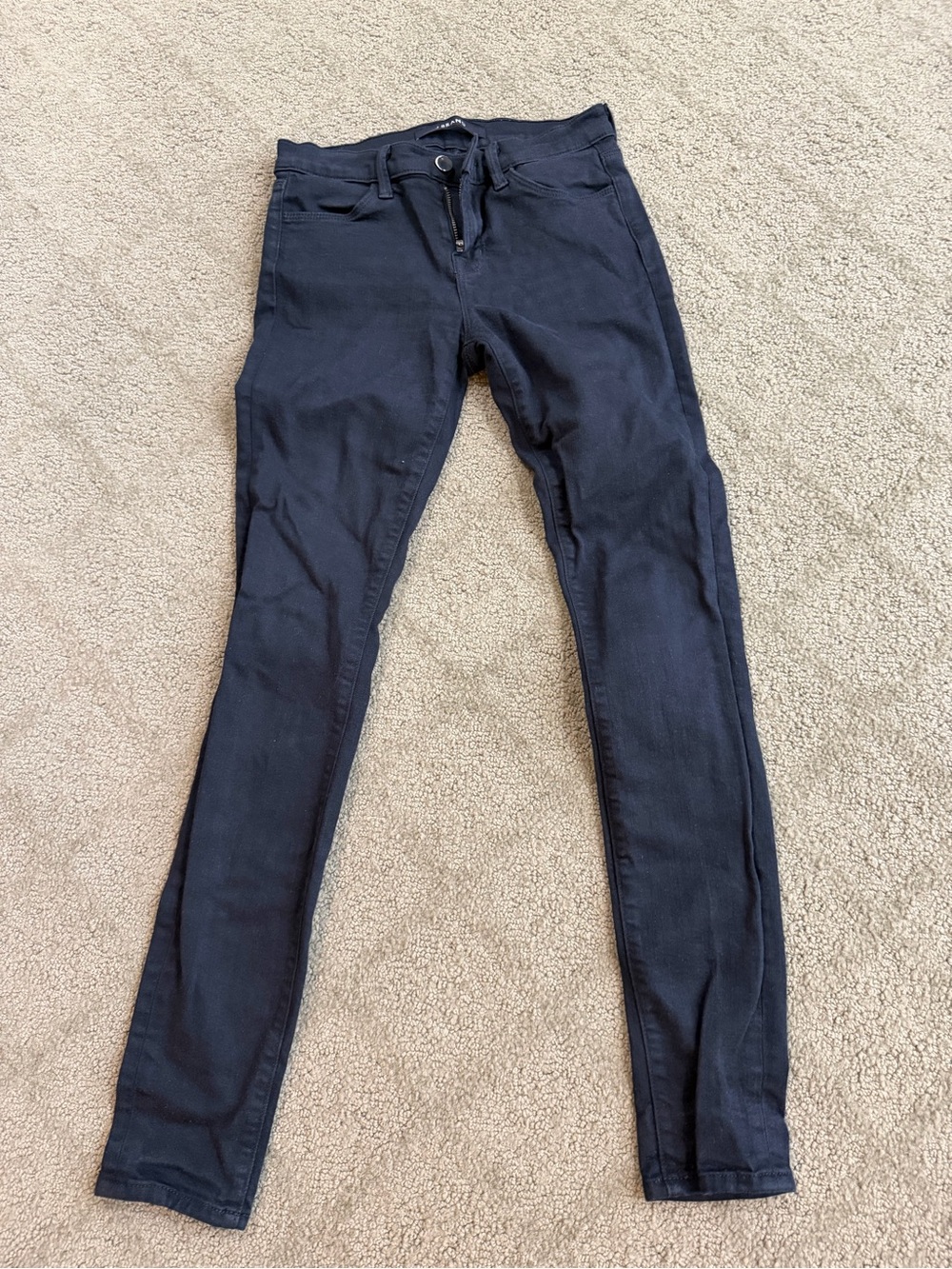 J Brand Super Skinny Jeans | Seriously Black | Size 25